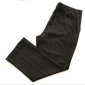 Michael Kors Men's Dress Pants 40 x 32
Wool Rayon Stretch Gray Copper Stripes